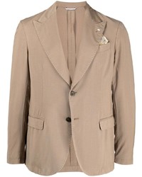 Manuel Ritz Single Breasted Fitted Blazer