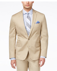 Ryan Seacrest Distinction Slim Fit Tan Jacket Only At Macys