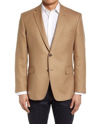 JB Britches Solid Sport Coat In Tan At Nordstrom