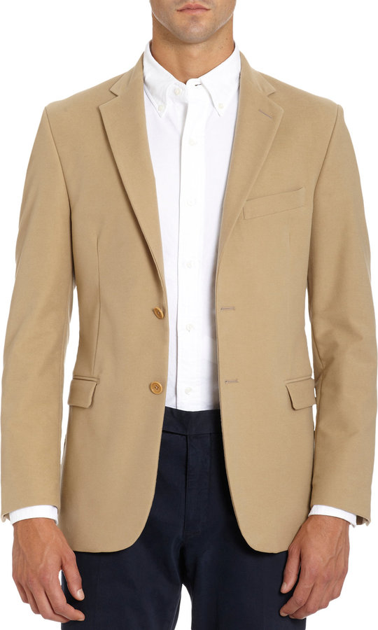 Barneys New York Sportcoat With Elbow Patches, $525 | Barneys Warehouse ...