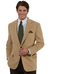 Brooks Brothers Two Button Camel Hair Sport Coat