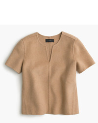 J.Crew Collection Double Faced Cashmere Top