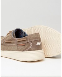 Skechers Status Melec Boat Shoes