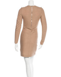 Kimberly Ovitz Striped Bodycon Dress