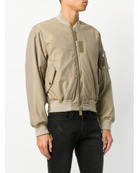 JW Anderson Baseball Card Patch Bomber Jacket