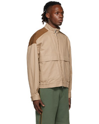 Alexander McQueen Beige Light Cotton Jacket