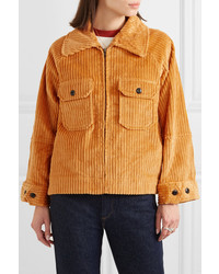 The Great The Boxy Cotton Corduroy Jacket