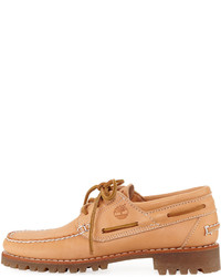 Timberland Limited Edition Bare Naked Lugged Boat Shoe Tan