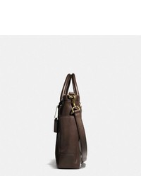 Coach Bleecker Metropolitan Bag In Leather, $598 | Coach | Lookastic