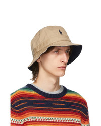 Polo Ralph Lauren Khaki Chino Bucket Hat