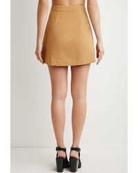 Forever 21 Contemporary Snap Button Skirt