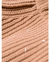 Maison Margiela Cable Knit Fitted Sweater