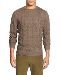 Duck Head Footwear Duck Head Chatham Cable Knit Crewneck Sweater