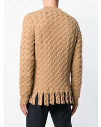 JW Anderson Fringe Chunky Sweater
