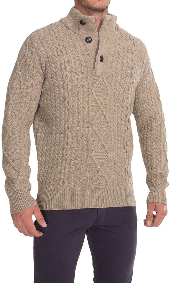 barbour cable knit jumper