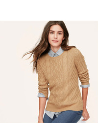 LOFT Cable Sweater
