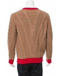 Orley Merino Wool Cable Knit Sweater