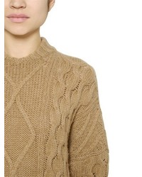 Max Mara Oversized Wool Camel Sweater