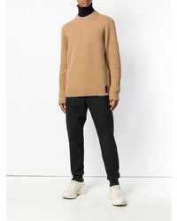 Fendi Ribbed Knit Crewneck Sweater