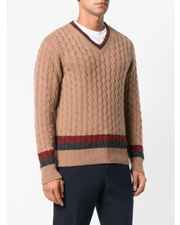Eleventy V Neck Cashmere Sweater