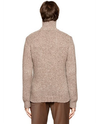 Etro Wool Cashmere Cable Knit Sweater