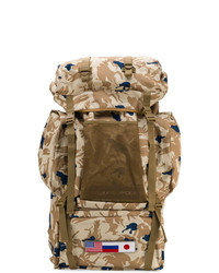 Gosha Rubchinskiy Camouflage Print Oversized Backpack