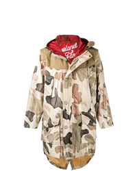 Woolrich Hooded Camouflage Parka