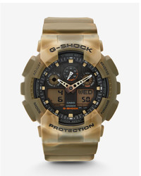 Express G Shock Extra Large Brown Camo Watch