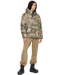 The Very Warm Brown Realtree Edge Edition Anorak Puffer Jacket