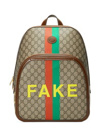 Gucci Fakenot Gg Supreme Canvas Backpack