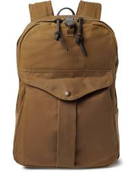 Filson Journeyman Leather Trimmed Canvas Backpack