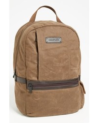 Marc New York by Andrew Marc Andrew Marc Essex Twill Backpack Khaki One Size