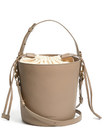 J.W.Anderson Bucket Leather And Canvas Tote