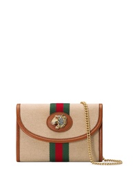 Gucci Mini Rajah Canvas Crossbody Bag