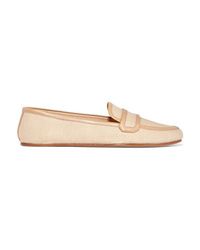 Gabriela Hearst Brodie Med Linen Loafers