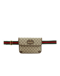Gucci Beige Gg Supreme Neo Vintage Belt Bag