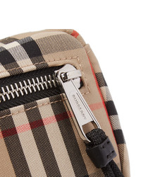 Burberry Checked Canvas Belt Bag