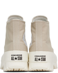 Converse Beige Chuck Taylor Lugged 20 Seasonal Color Sneakers