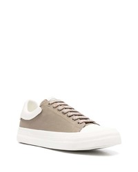 Emporio Armani Low Top Canvas Sneakers