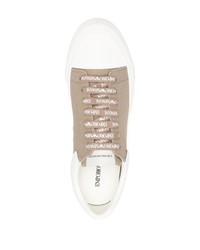 Emporio Armani Low Top Canvas Sneakers