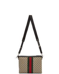 Gucci Beige Medium Gg Supreme Messenger Bag