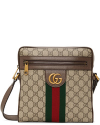 Gucci Brown Ophidia Gg Small Messenger Bag
