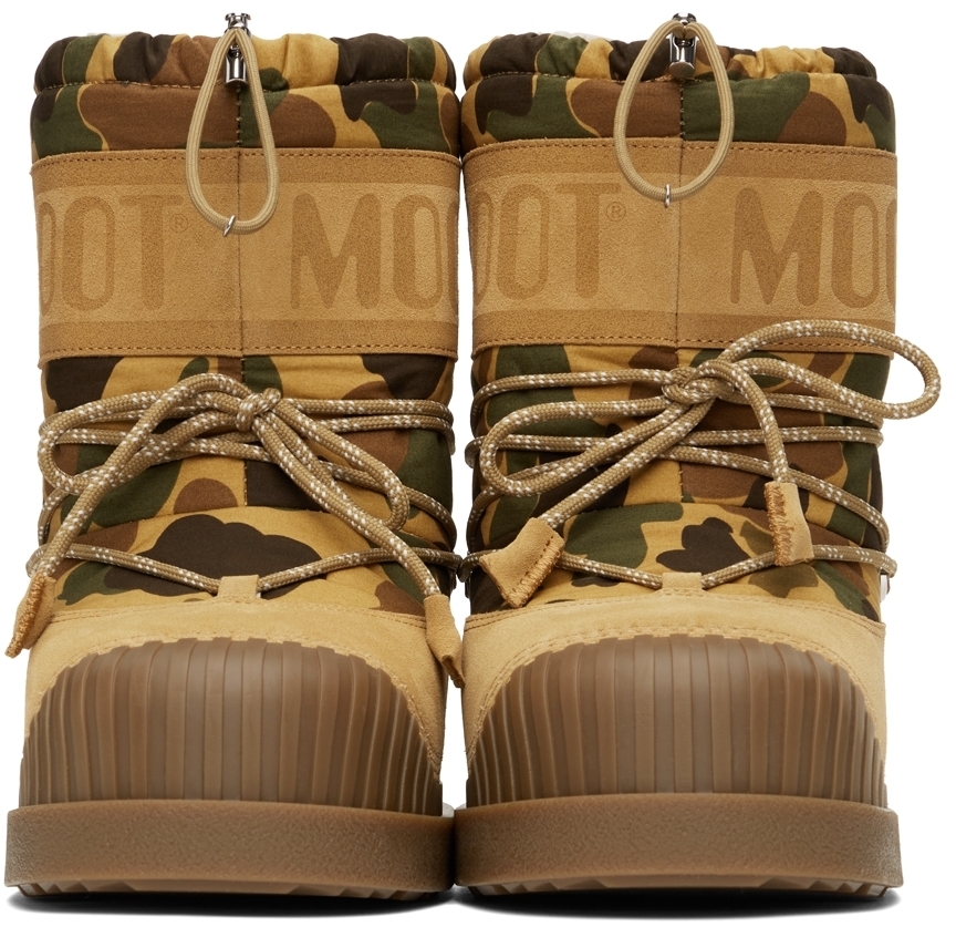 Moncler Genius 8 Moncler Palm Angels Moon Boot Edition Khaki