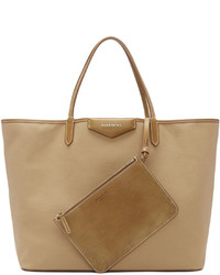 Givenchy Beige Medium Antigona Shopping Tote Bag