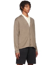 Theory Brown Cannes Cardigan