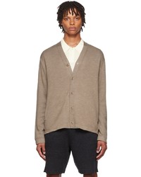 Theory Brown Cannes Cardigan