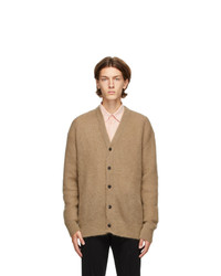 Solid Homme Brown Mohair Cardigan