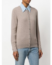 N.Peal Cashmere Round Neck Cardiganr
