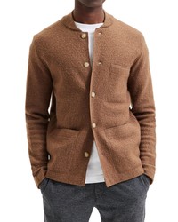 Selected Homme Wool Bomber Jacket