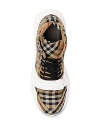 Burberry Vintage Check High Top Sneakers